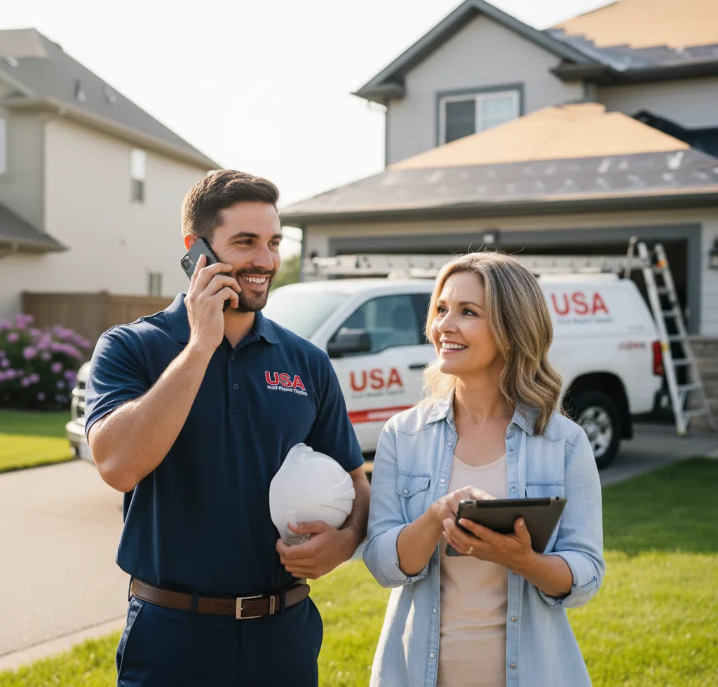 USA Roof Repair Experts customer support in Starkville